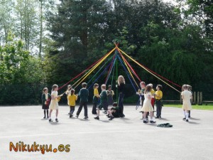 Maypole en Styal